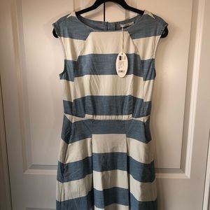 Esprit mid-length (just below knee) dress with pockets size 8 NWT